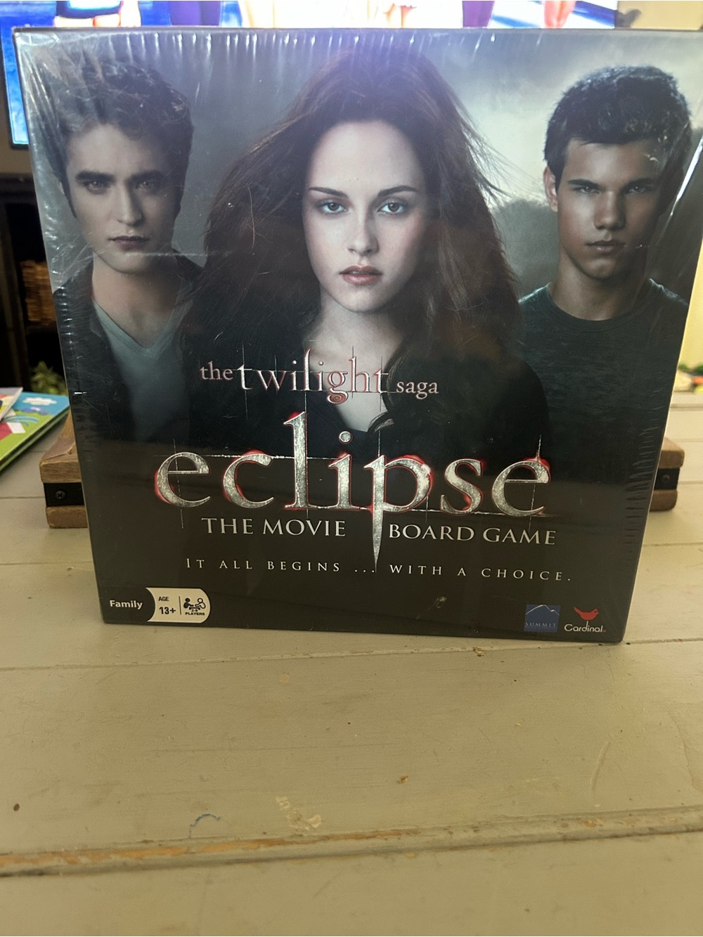 NEW IN PLASTIC Eclipse: The Twilight Saga Movie Board Game - Black 2010